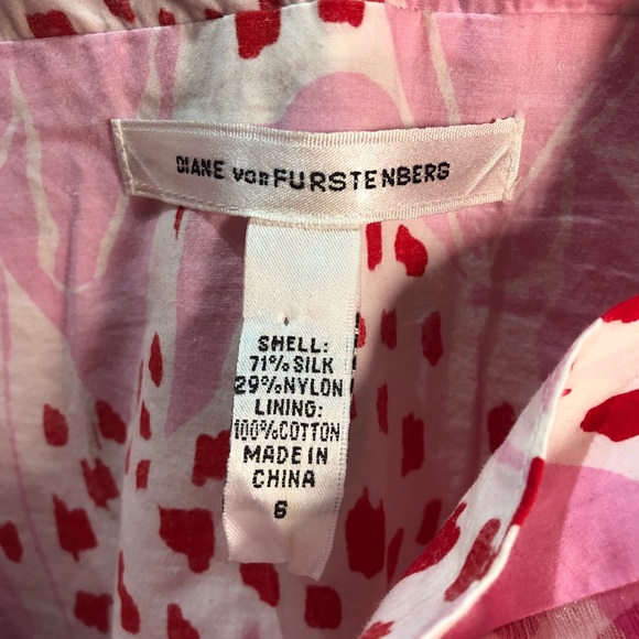 DVF babydoll Polka Dot Dress - Picture 3 of 6